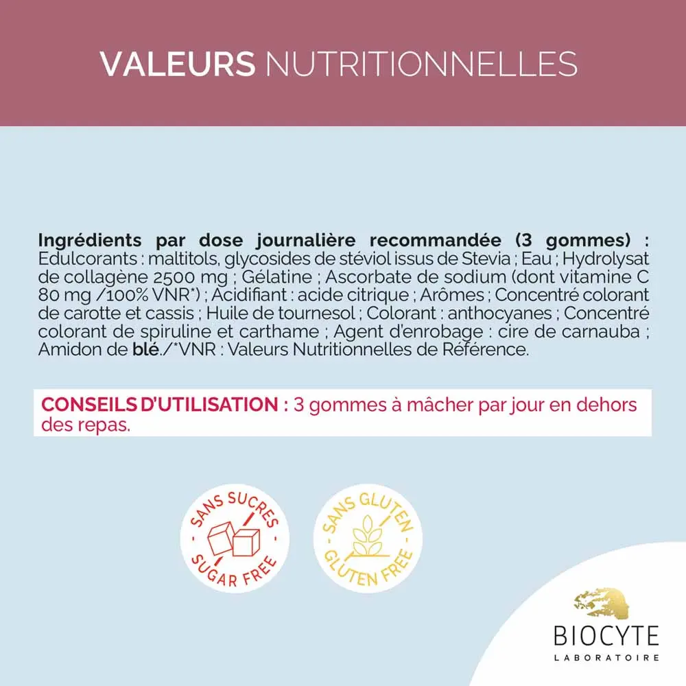 Biocyte Anti-âge Collagen Express 45 Gummies – Image 5