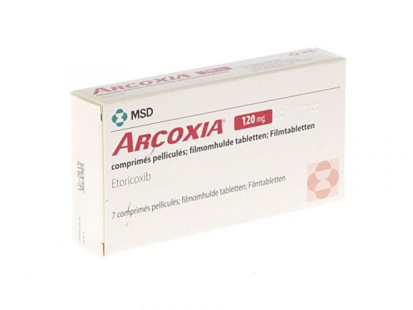 ARCOXIA 120 MG 7 COMPRIMÉS PELLICULÉS