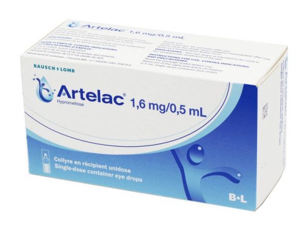 ARTELAC 1,6 MG/0,5 ML 60 COLLYRES