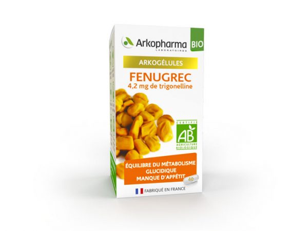 ARKOPHARMA FENUGREC BIO 4.2 MG 40 GÉLULES