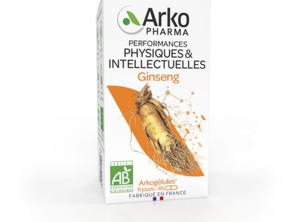 ARKOPHARMA GINSENG 45 GÉLULES