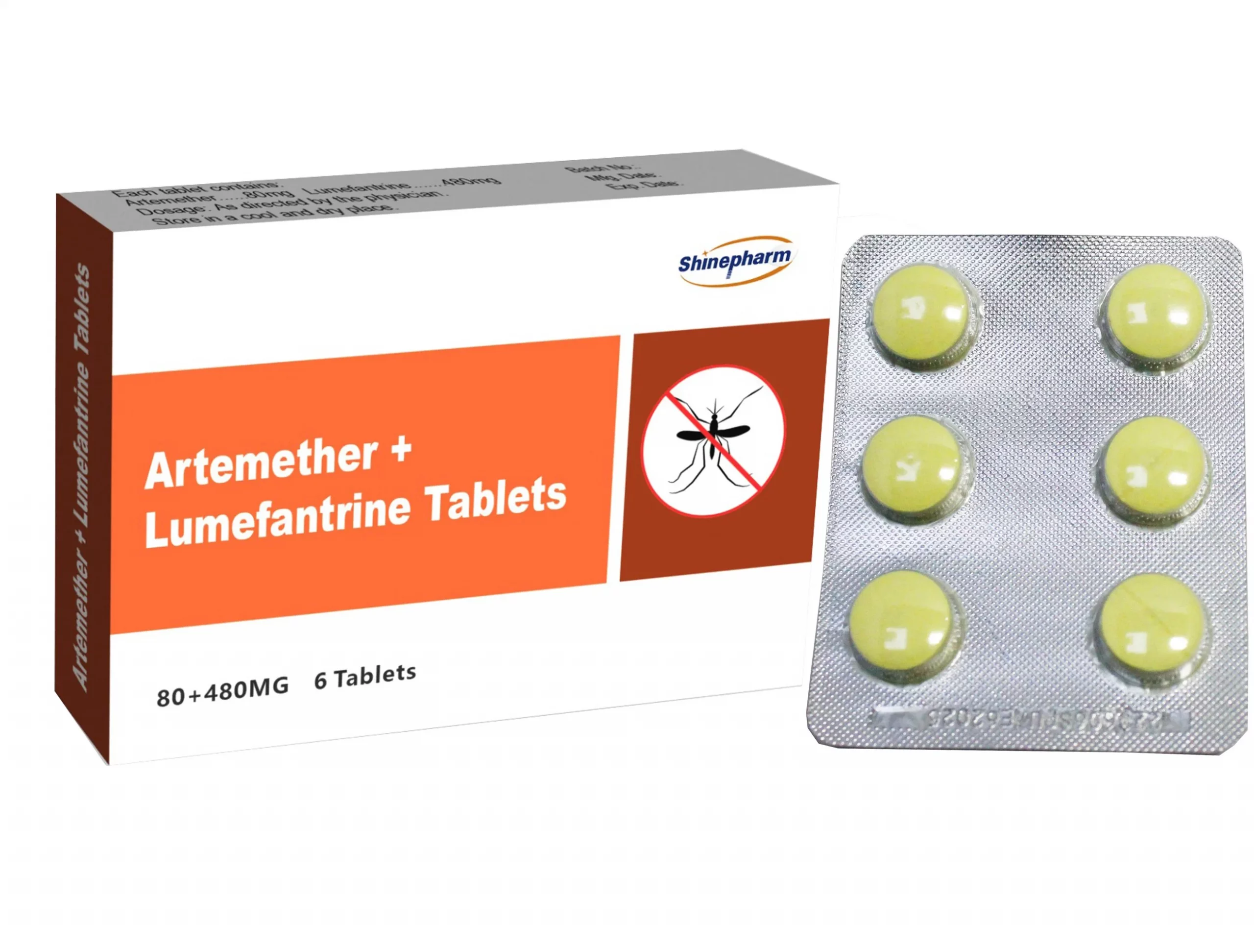 ARTEMETER + LUMEFA 80/480 6 COMPRIMÉS