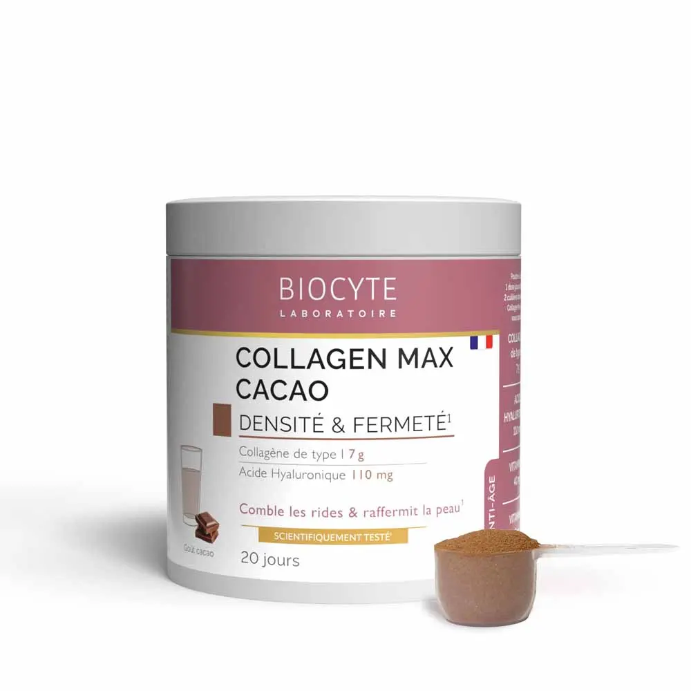 Biocyte Anti-âge Collagen Max Goût cacao 260g – Image 9