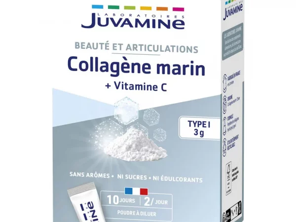 Juvamine Beauté Collagène Marin Type 1 3000mg + Vitamine C 20 Séances