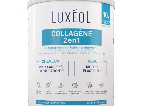 Luxeol Collagène 2 en 1 Cheveux & Peau 275g