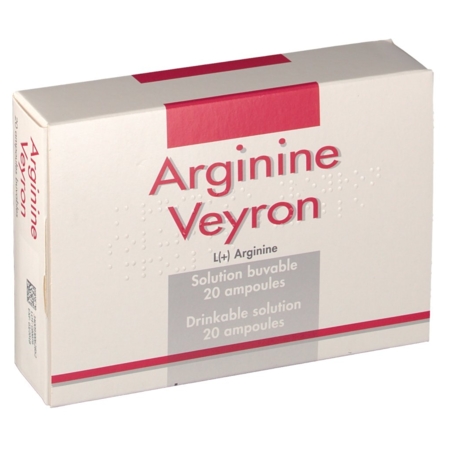 ARGININE VEYRON SUSPENSION BUVABLE 20 AMPOULES
