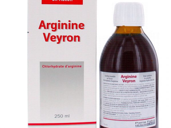 ARGININE VEYRON 250 ML DE SUSPENSION