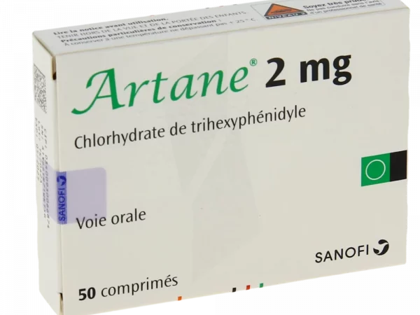 ARTANE 2 MG 50 COMPRIMÉS