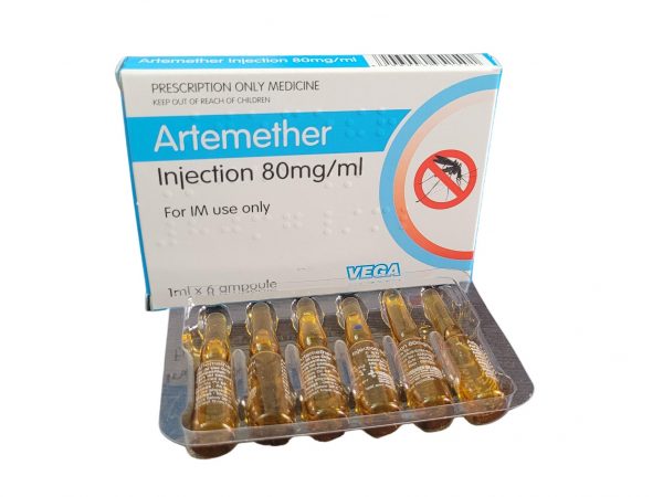 ARTEMETHER TG 80 MG/1 ML 6 AMPOULES INJECTABLES