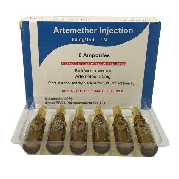 ARTEMETHER SLOY 80 MG 6 AMPOULES INJECTABLES