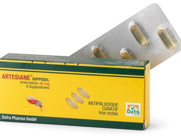 ARTESIANE 40 MG 6 SUPPOGELS