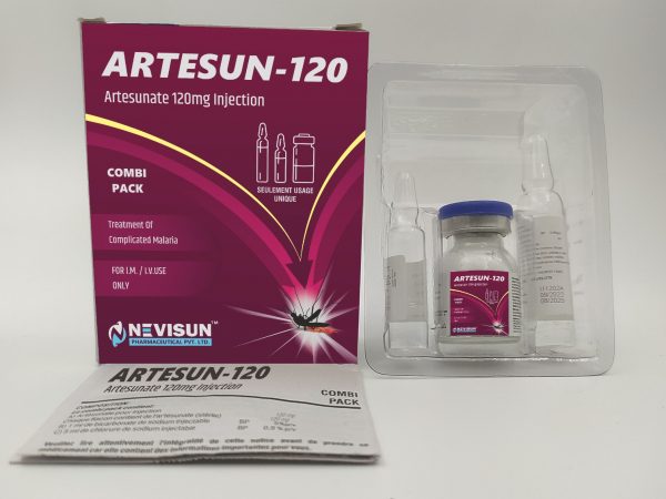 ARTESUN 120 MG SOLUTION INJECTABLE