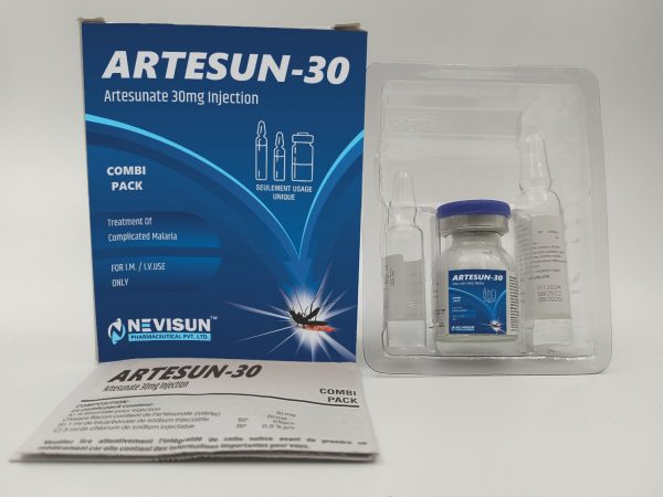 ARTESUN 30 MG IV UNE SOLUTION INJECTABLE