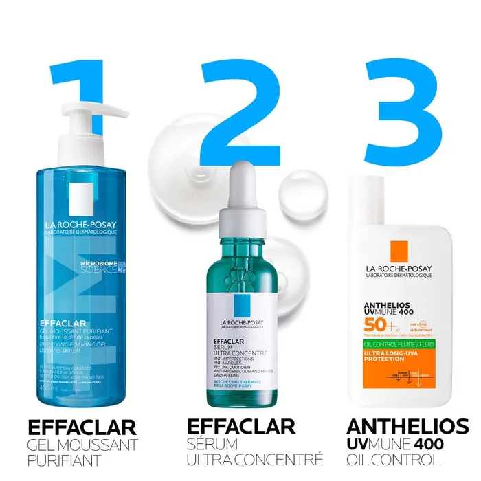 La Roche-Posay Effaclar Sérum visage anti imperfections Peaux tendance acnéique 30ml – Image 3