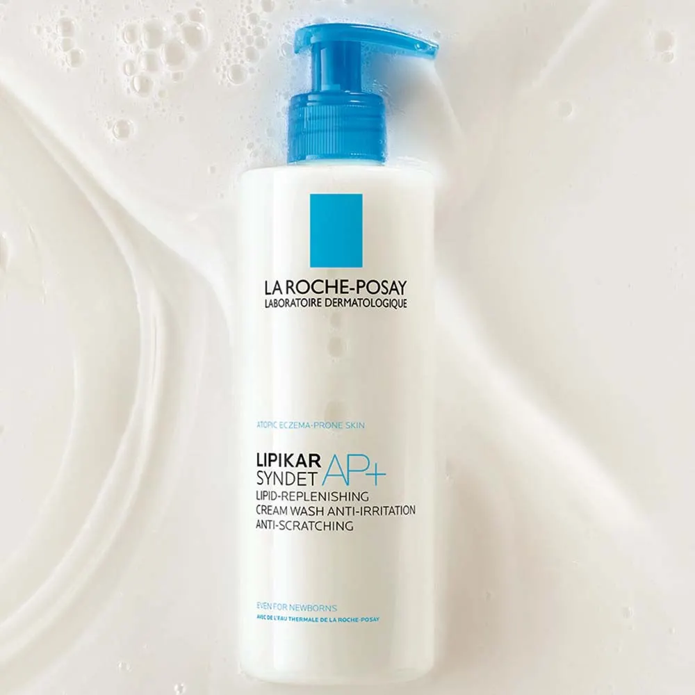 La Roche-Posay Lipikar Creme Lavante Syndet Ap+ Peaux Tendance Eczema Atopique 400ml – Image 2
