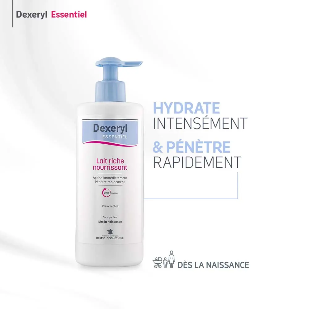 Dexeryl Lait Riche Nourrissant Essentiel 500ml – Image 8