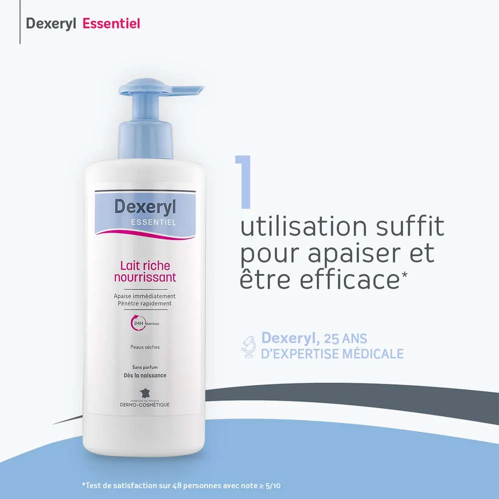 Dexeryl Lait Riche Nourrissant Essentiel 500ml – Image 3