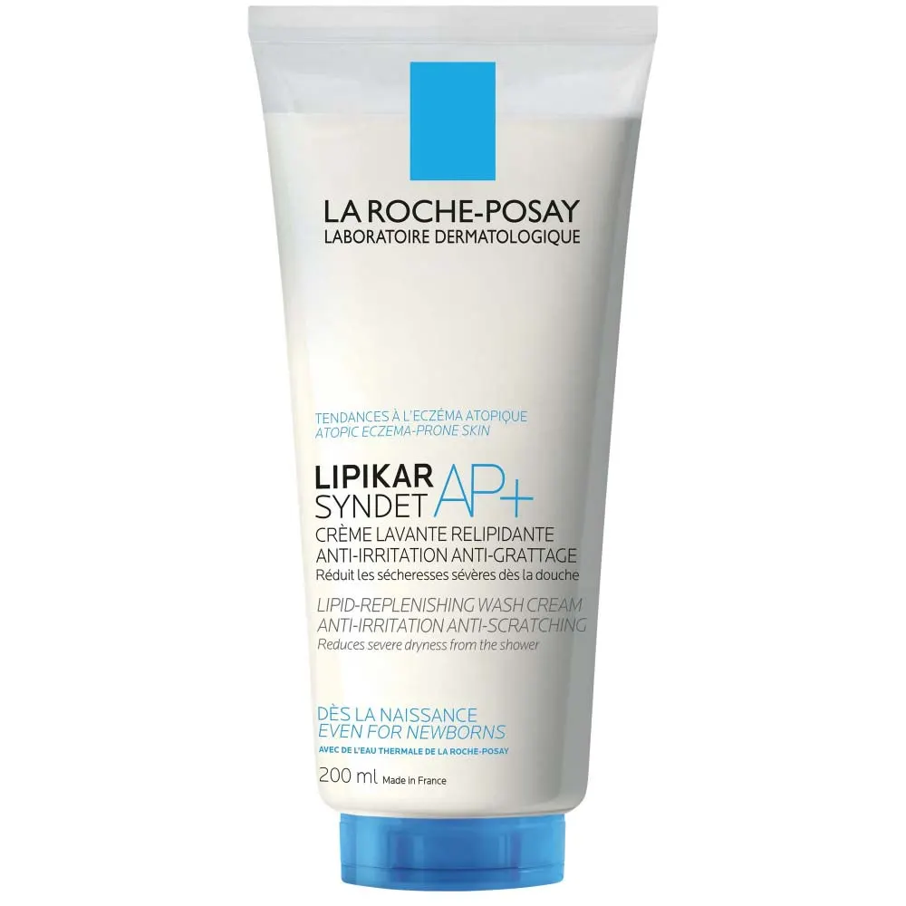 La Roche-Posay Lipikar Crème Lavante Syndet Ap+ Peaux Tendance Eczéma Atopique 200 ml