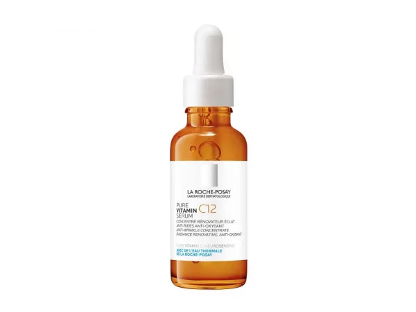 La Roche-Posay Pure Vitamin C12 Sérum Concentré Rénovateur Eclat Anti Rides Anti Oxydant 30ml