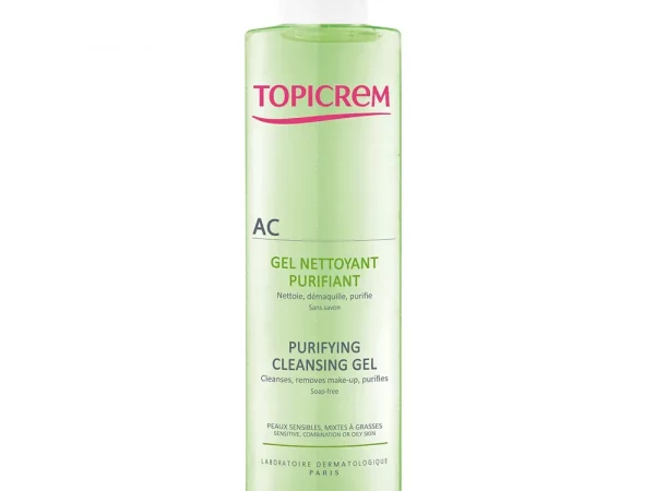 Topicrem Ac Peaux Mixtes A Grasses Gel Nettoyant Purifiant 200ml