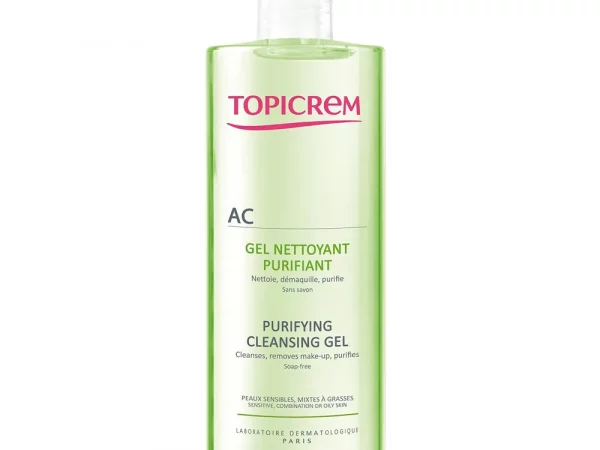 Topicrem Ac Peaux Mixtes A Grasses Gel Nettoyant Purifiant 400ml