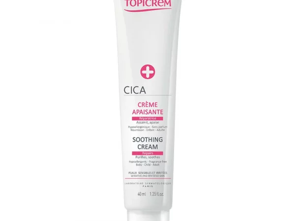 Topicrem Cica Peaux Irritees Creme Apaisante Reparatrice Et Sensibles 40ml
