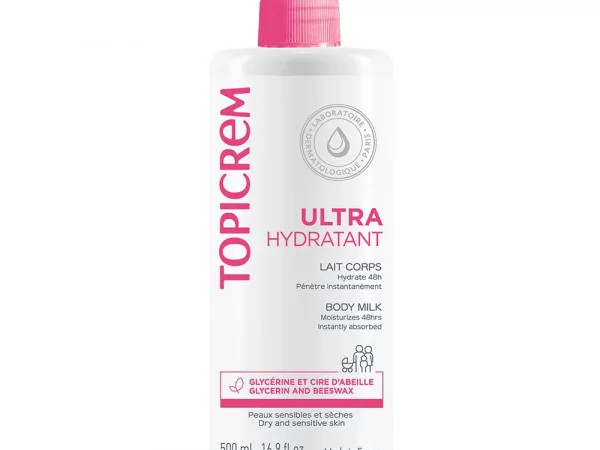Topicrem Ultra-Hydratant Lait Corps Peaux Sensibles Et Seches 1L