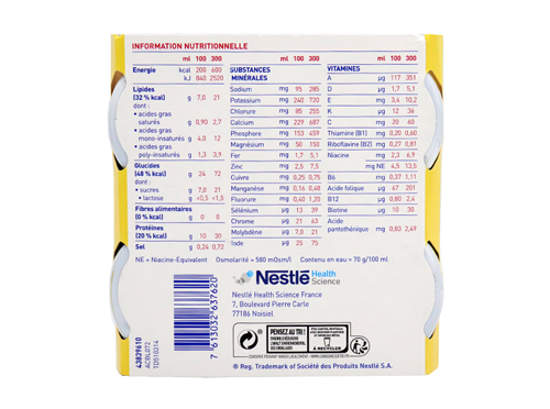 Renutryl Booster fraise - 4x300ml – Image 2