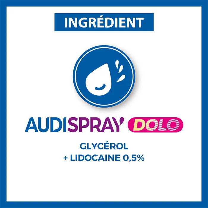 Audispray Gouttes Auriculaires Dolo DOLO 7g – Image 2