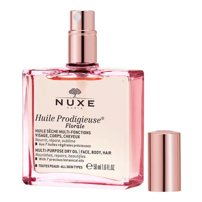 Nuxe Huile Prodigieuse Huile Seche Multi-fonctions Florale Visage Corps Et Cheveux 50ml – Image 4