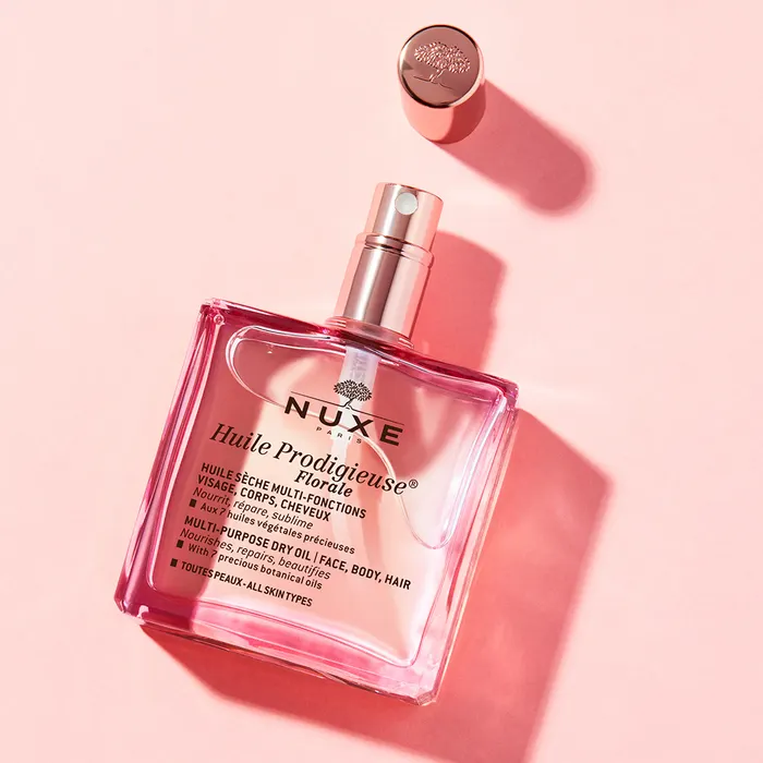 Nuxe Huile Prodigieuse Huile Seche Multi-fonctions Florale Visage Corps Et Cheveux 50ml – Image 3
