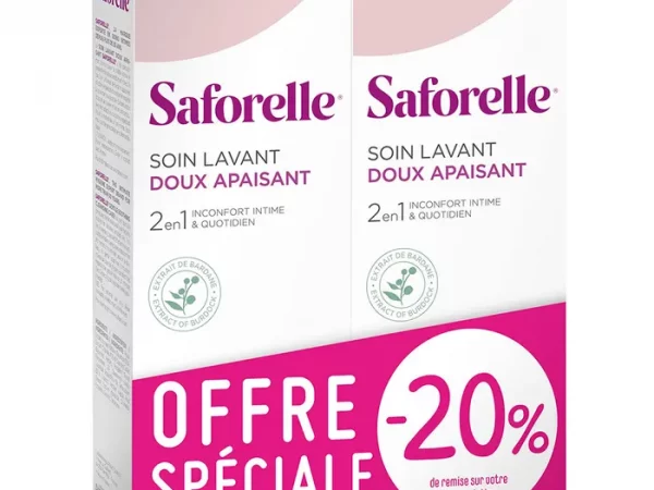 Saforelle Soin Lavant Doux 2x250 ml