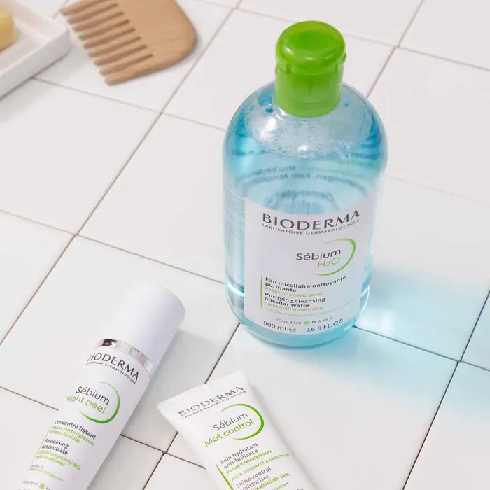 Bioderma Sebium Eau micellaire H2O Peaux grasses 2x500 ml 4.8 étoiles sur 5, valeur de la note moyenne. Read 60 Reviews. Lien sur la même page. 4.8 (60) – Image 5