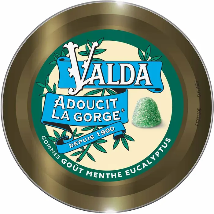 Valda Gommes Gout Menthe Eucalyptus 50g – Image 3