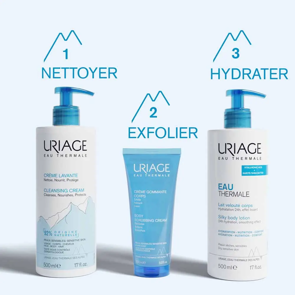 Uriage Eau thermale et Hydratation Lait Veloute Corps 500ml – Image 2