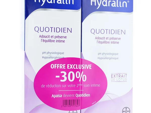 Hydralin Gel Lavant 2 X 400 ml