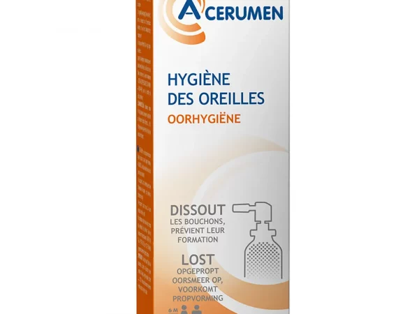 A-Cerumen Hygiène des oreilles Spray - Formule colorée 40ml