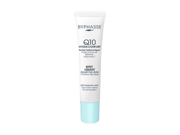 BYPHASSE Q10 Hydra’ Confort Crème Contour des Yeux Effet Lissant 20 ml