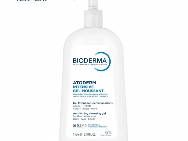 Bioderma Atoderm Gel Moussant Visage et Corps Peaux Atopiques 500ml