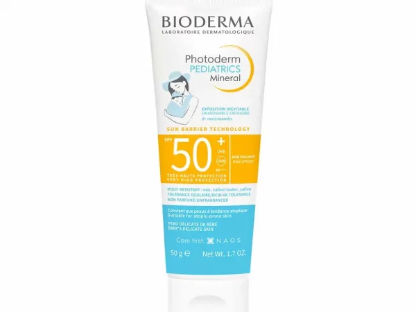Bioderma Photoderm Minéral SPF50+ Pediatrics Bébés de 0 à 36 Mois 50g