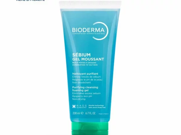 Bioderma Sebium Gel nettoyant Peaux grasses Gel moussant 200ml