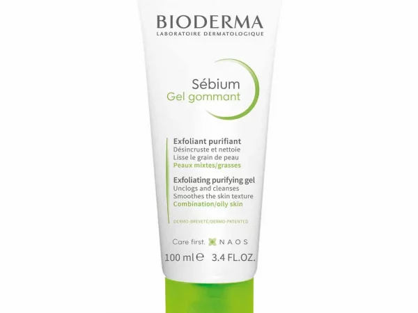 Bioderma Sebium Gommage visage purifiant Peaux mixtes à grasses 100ml