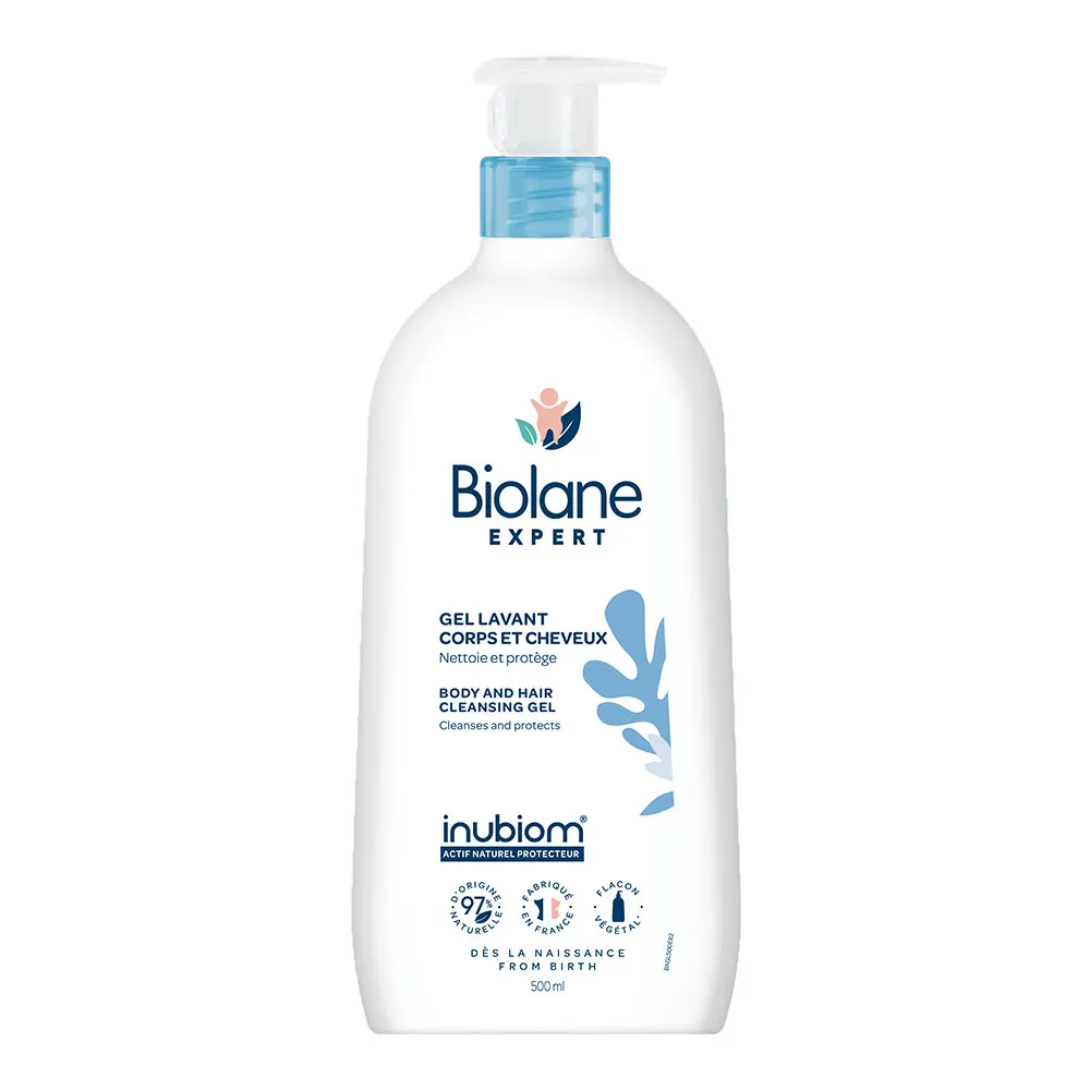 Biolane Expert Gel Lavant Corps et Cheveux 500ml