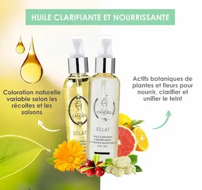 Huile Clarifiante Nourrissante - Candès 100 ml – Image 2