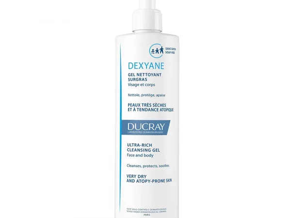 Ducray Dexyane Gel Nettoyant Surgras Visage Et Corps Peaux Tres Seches A Tendance Atopique 400ml
