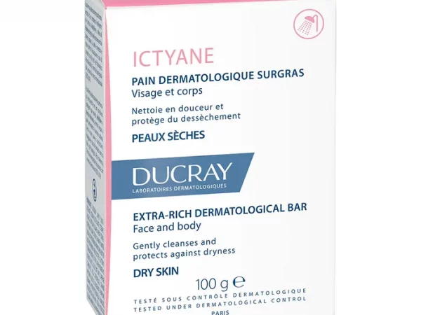 Ducray Ictyane Pain Dermatologique Surgras Visage Et Corps Peaux Seches 100g