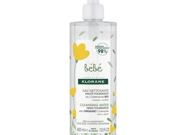 Klorane Bébé Eau Nettoyante Sans Rincage 400ml