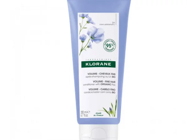 Klorane Lin Baume Après-shampoing Volume Cheveux fins Bio 200ml
