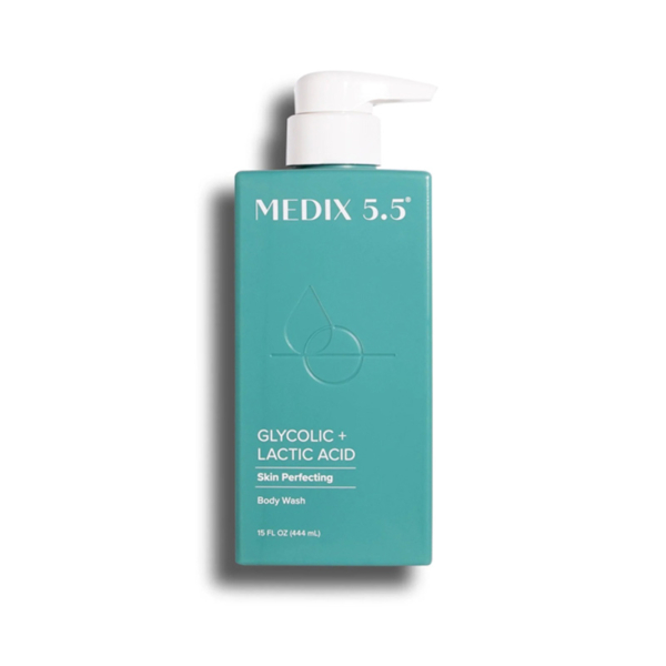 MEDIX 5.5 Gel Nettoyant Exfoliant Aux AHAs Acide Glycolique & Lactique 444 ml