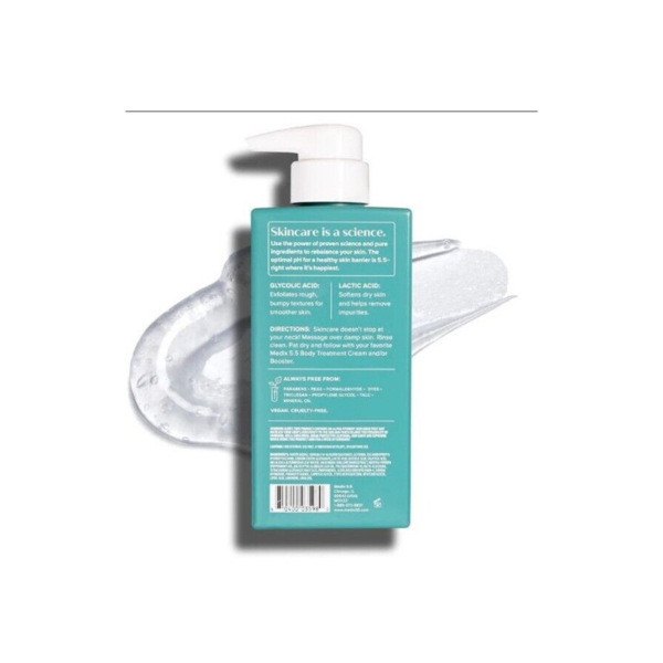 MEDIX 5.5 Gel Nettoyant Exfoliant Aux AHAs Acide Glycolique & Lactique 444 ml – Image 3